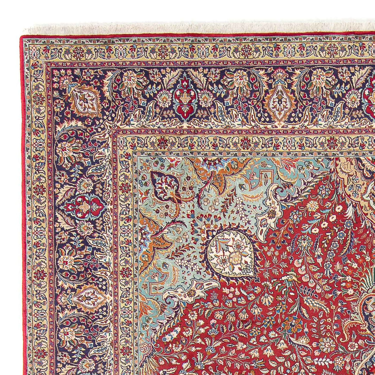 Tapis persan - Tabriz - Royal - 382 x 300 cm - rouge