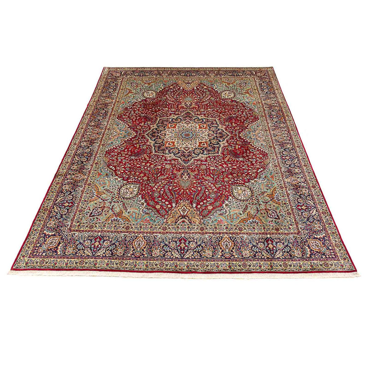 Tapis persan - Tabriz - Royal - 382 x 300 cm - rouge
