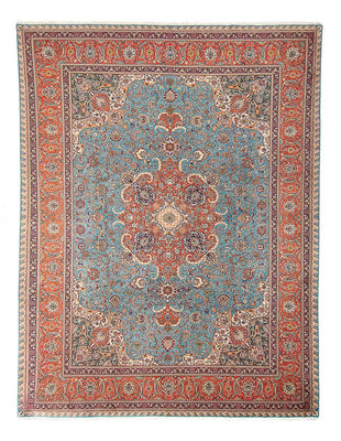 Tapis persan - Tabriz - Royal - 395 x 304 cm - bleu clair