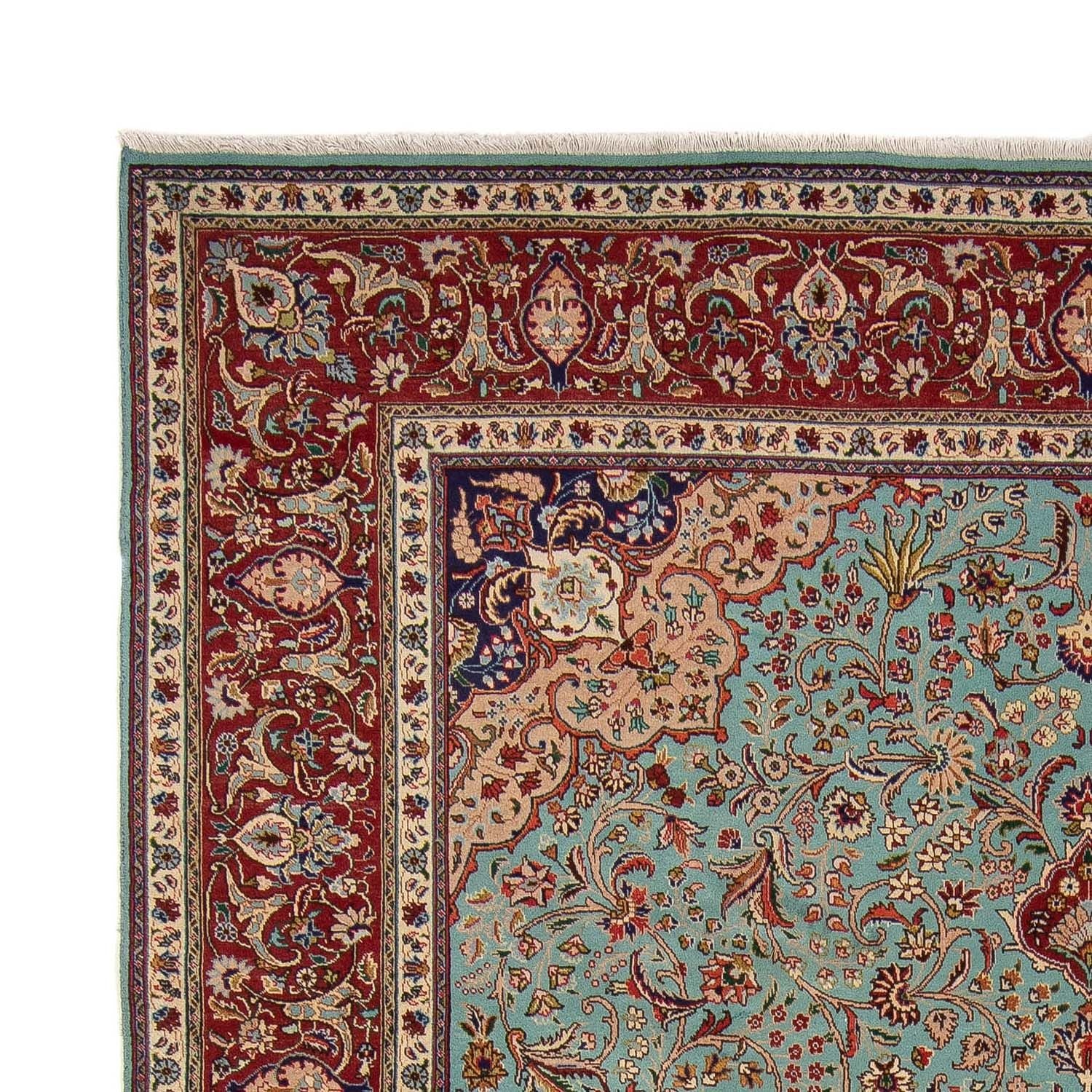 Tapis persan - Tabriz - Royal - 350 x 248 cm - turquoise