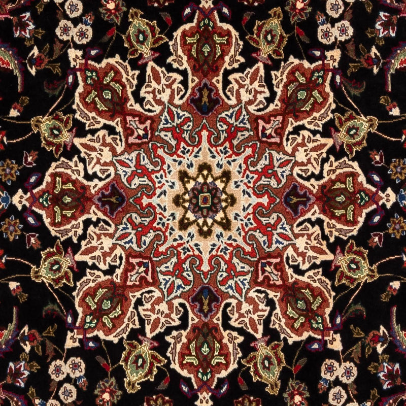 Tapis persan - Tabriz - Royal - 295 x 200 cm - bleu foncé