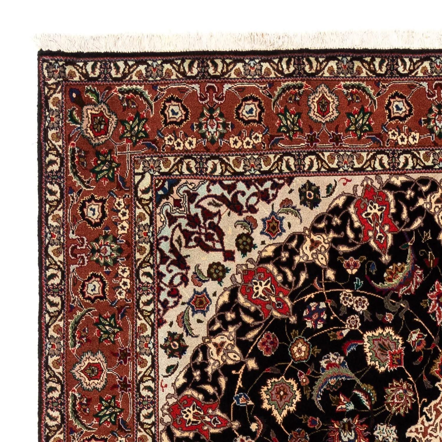 Tapis persan - Tabriz - Royal - 295 x 200 cm - bleu foncé