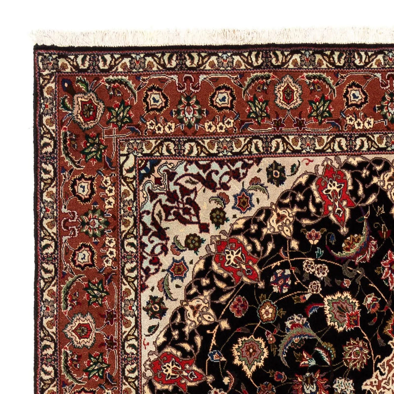 Tapis persan - Tabriz - Royal - 295 x 200 cm - bleu foncé