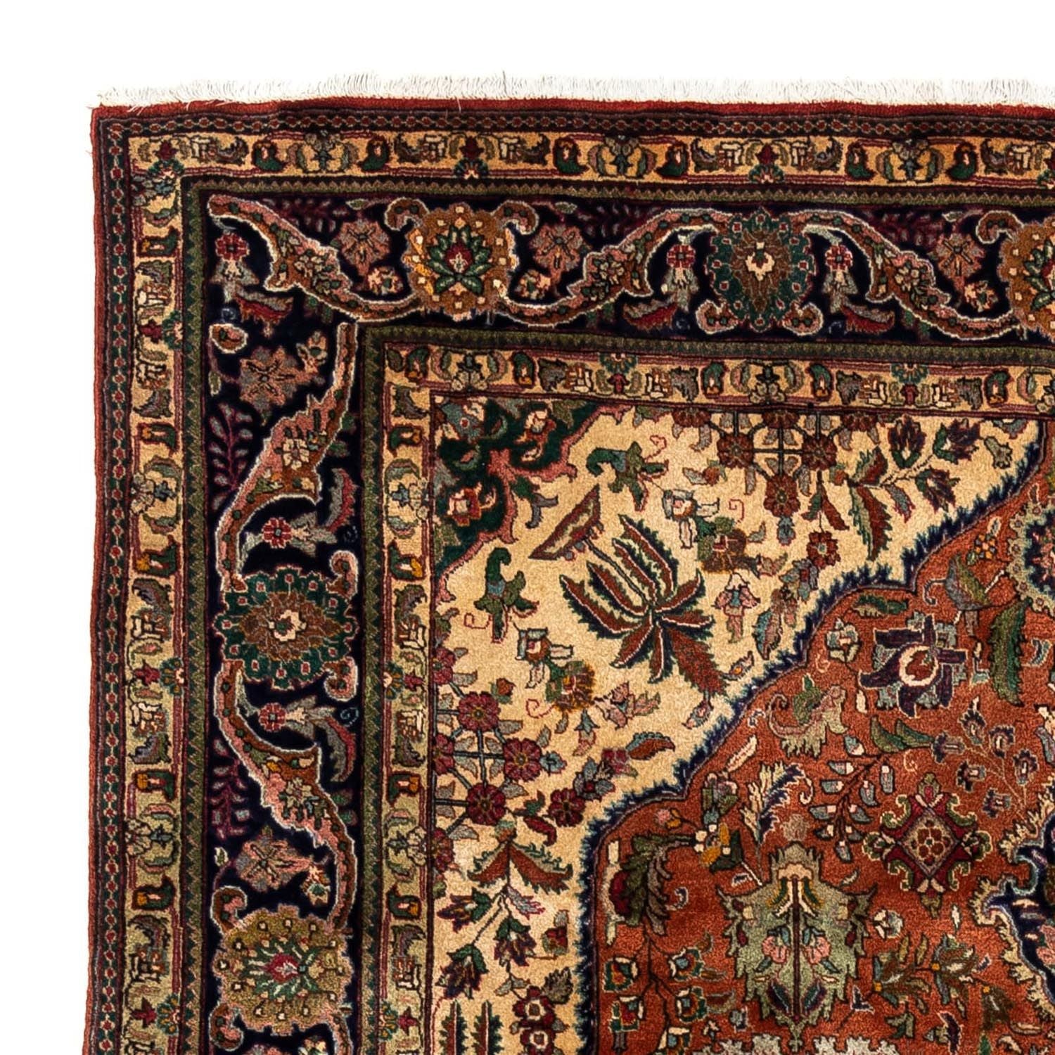 Tapis persan - Tabriz - Royal - 288 x 199 cm - marron