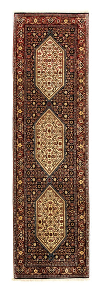Tapis de couloir Tapis persan - Bidjar - 282 x 73 cm - multicolore