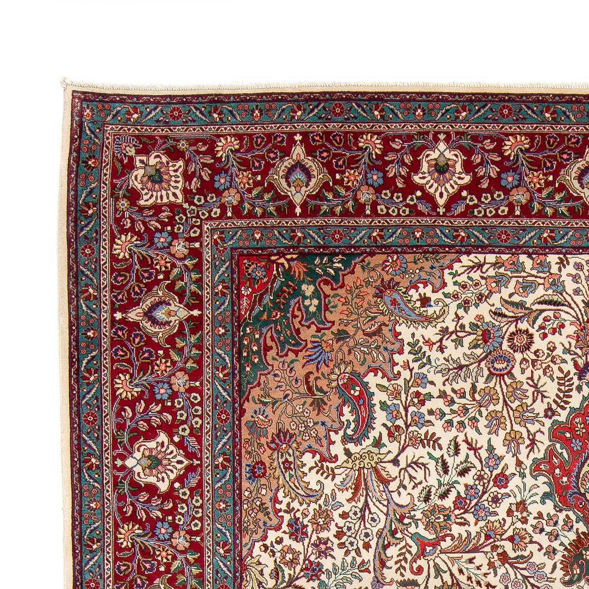 Tapis persan - Tabriz - Royal - 349 x 255 cm - rouge