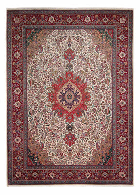 Tapis persan - Tabriz - Royal - 348 x 255 cm - rouge