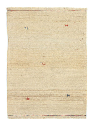 Tapis Gabbeh - Persan - 148 x 106 cm - beige
