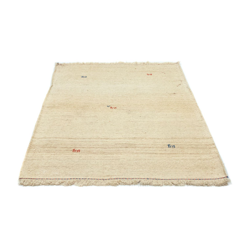 Tapis Gabbeh - Persan - 148 x 106 cm - beige