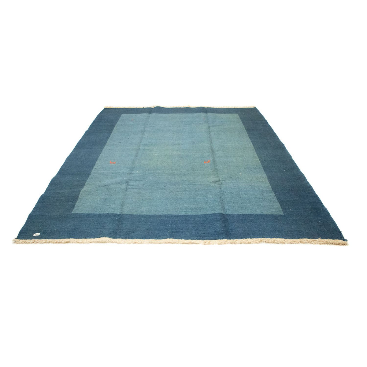 Tapis Gabbeh - Persan - 270 x 214 cm - bleu de mer