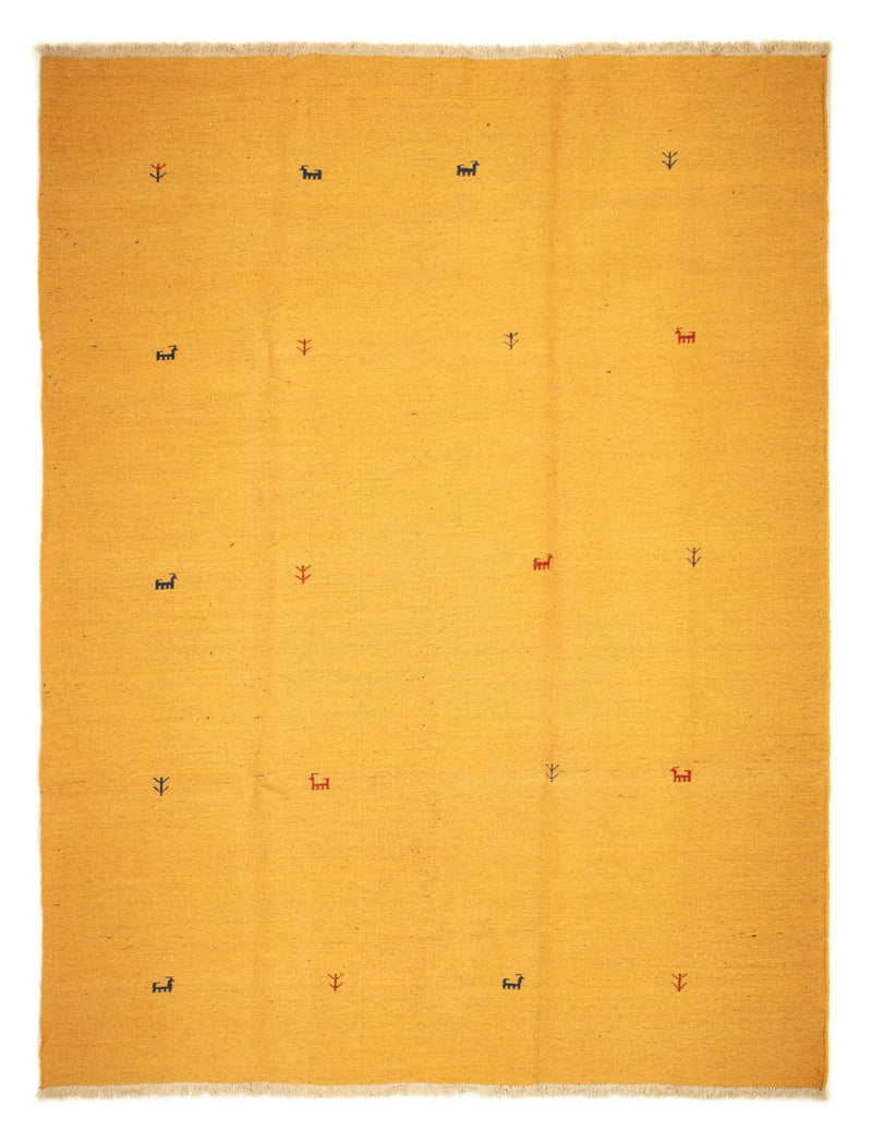 Tapis Gabbeh - Persan - 287 x 200 cm - or