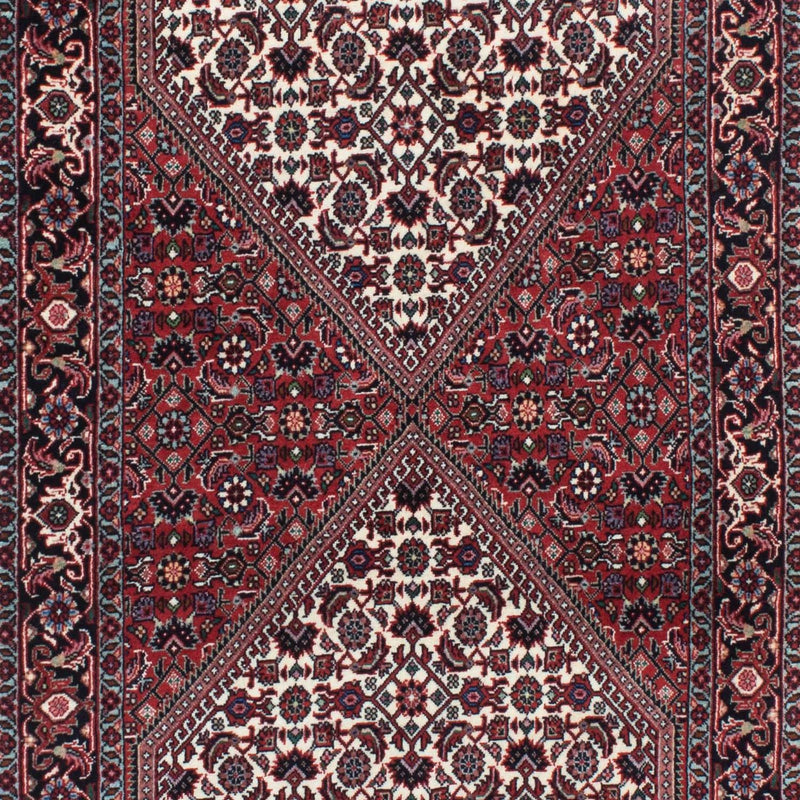Tapis de couloir Tapis persan - Bidjar - 209 x 75 cm - rouge