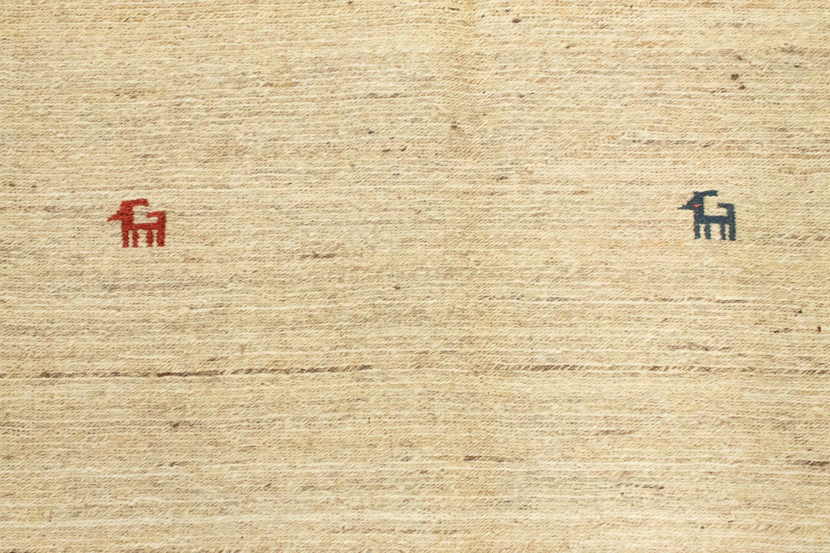 Tapis Gabbeh - Persan - 192 x 157 cm - beige