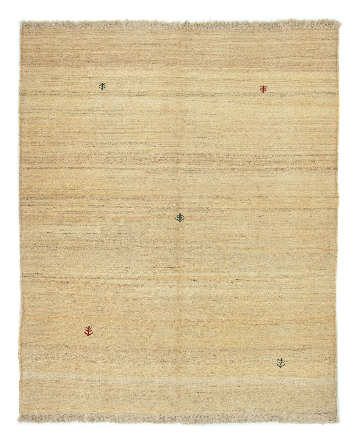 Tapis Gabbeh - Persan - 200 x 164 cm - beige
