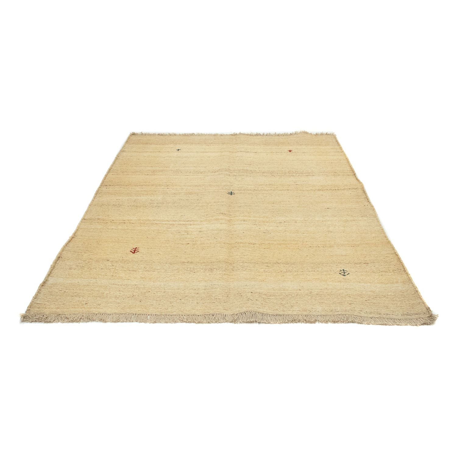 Tapis Gabbeh - Persan - 200 x 164 cm - beige