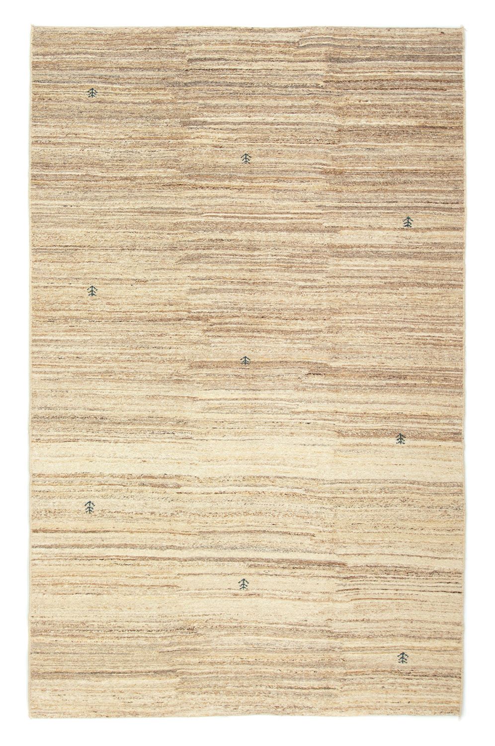Tapis Gabbeh - Persan - 242 x 160 cm - beige