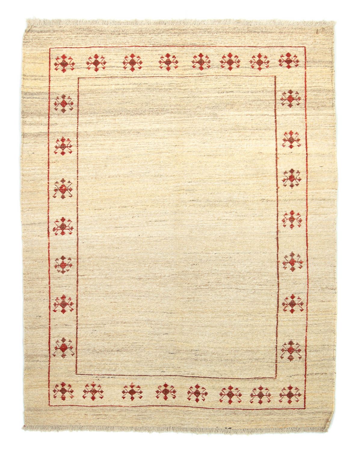 Tapis Gabbeh - Persan - 210 x 150 cm - beige