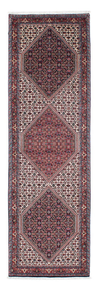 Tapis de couloir Tapis persan - Bidjar - 291 x 86 cm - beige
