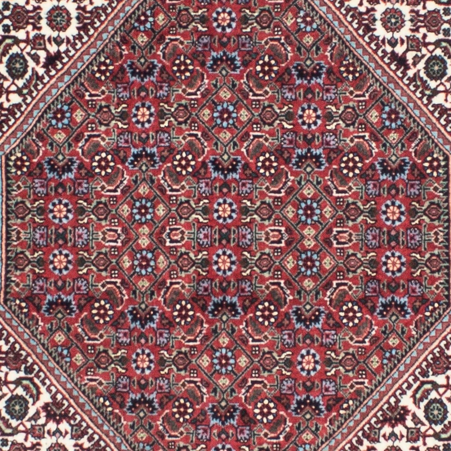 Tapis de couloir Tapis persan - Bidjar - 291 x 86 cm - beige