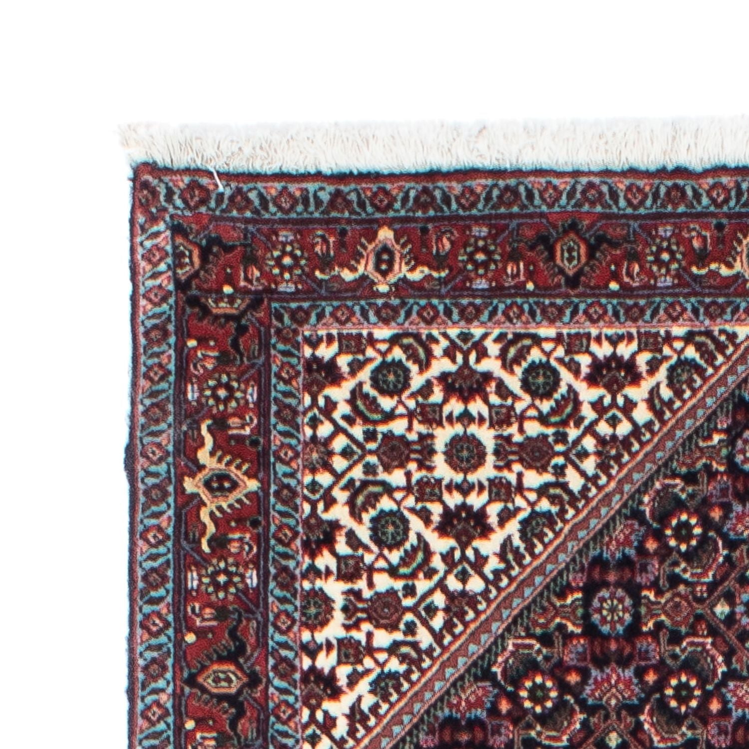 Tapis de couloir Tapis persan - Bidjar - 291 x 86 cm - beige