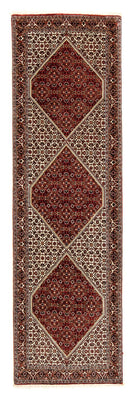 Tapis de couloir Tapis persan - Bidjar - 291 x 88 cm - multicolore