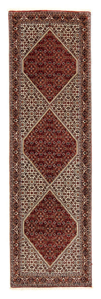 Tapis de couloir Tapis persan - Bidjar - 291 x 88 cm - multicolore