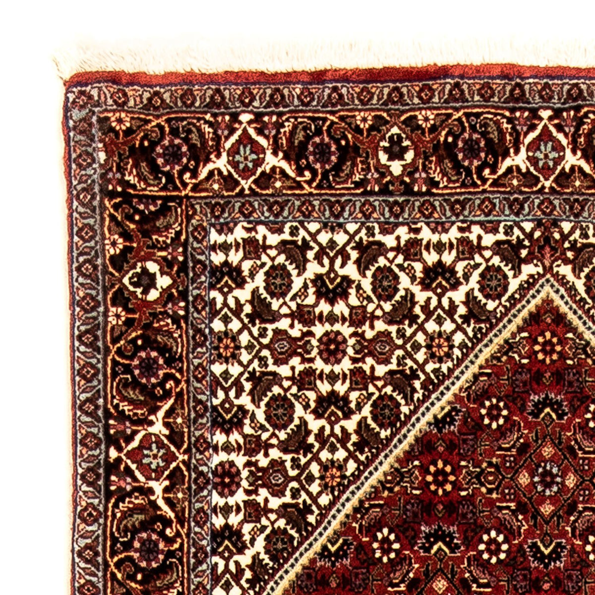 Tapis de couloir Tapis persan - Bidjar - 291 x 88 cm - multicolore