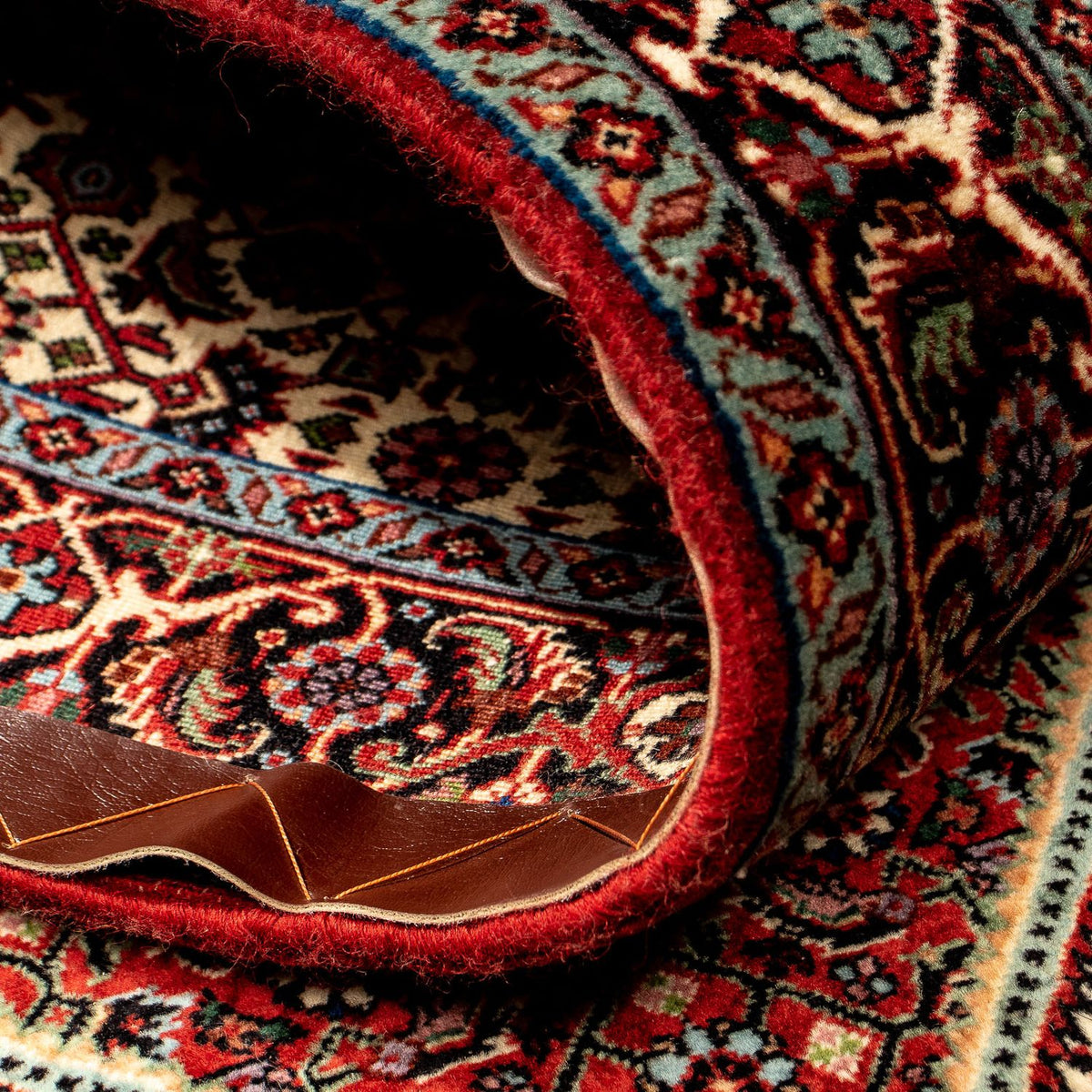 Tapis de couloir Tapis persan - Bidjar - 291 x 88 cm - multicolore