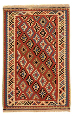 Tapis persan - Nomadic - 150 x 102 cm - beige