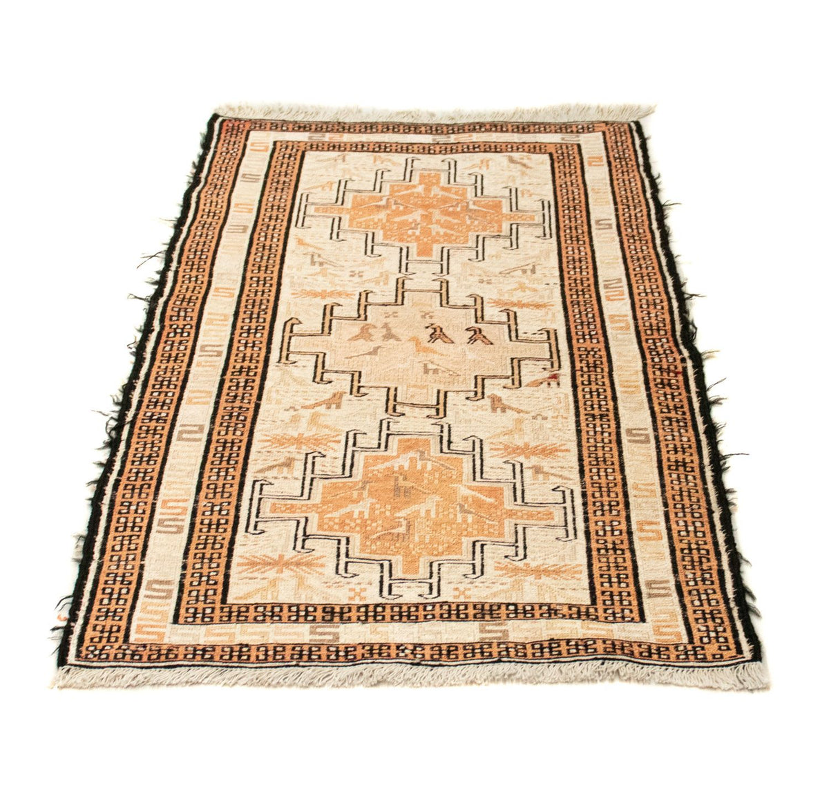 Tapis Kelim - Oriental - 103 x 62 cm - beige