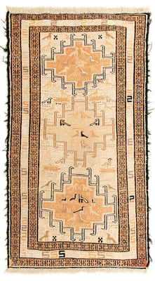 Tapis Kelim - Oriental - 107 x 63 cm - beige