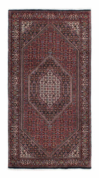 Tapis de couloir Tapis persan - Bidjar - 200 x 99 cm - bleu foncé