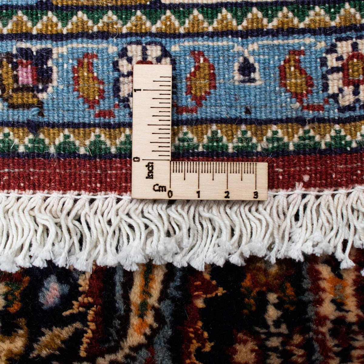 Tapis de couloir Tapis persan - Classique - 607 x 80 cm - rouge foncé