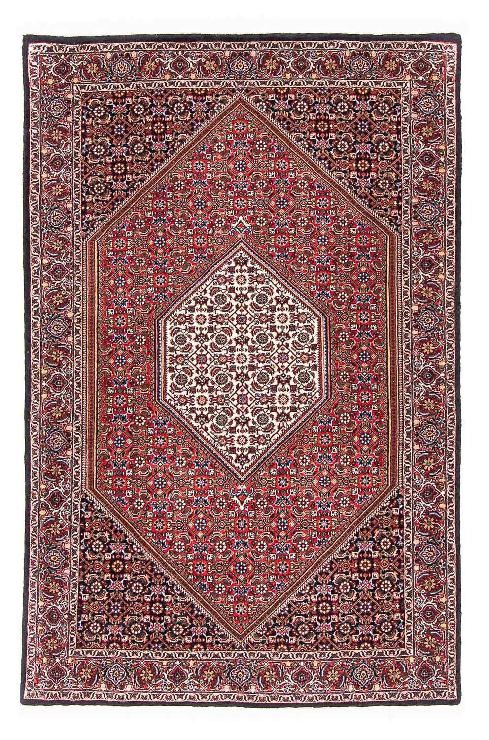 Tapis persan - Bidjar - 169 x 108 cm - rouge