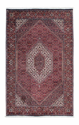 Tapis persan - Bidjar - 200 x 130 cm - rouge clair