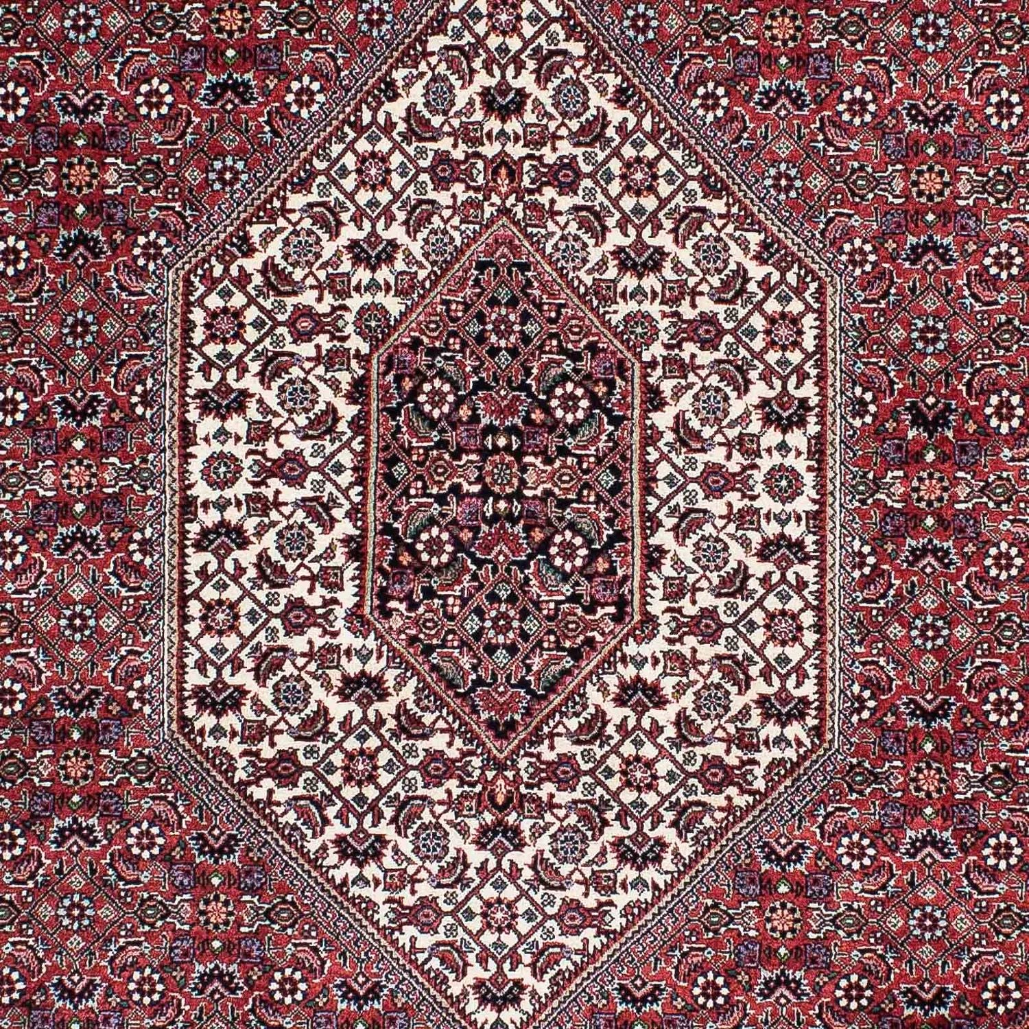 Tapis persan - Bidjar - 200 x 130 cm - rouge clair