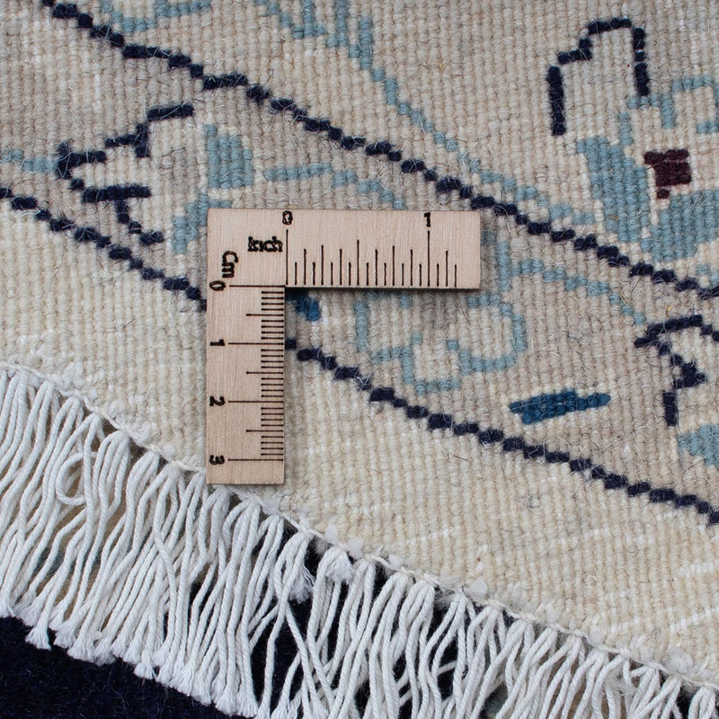 Tapis persan - Nain - 352 x 248 cm - bleu foncé
