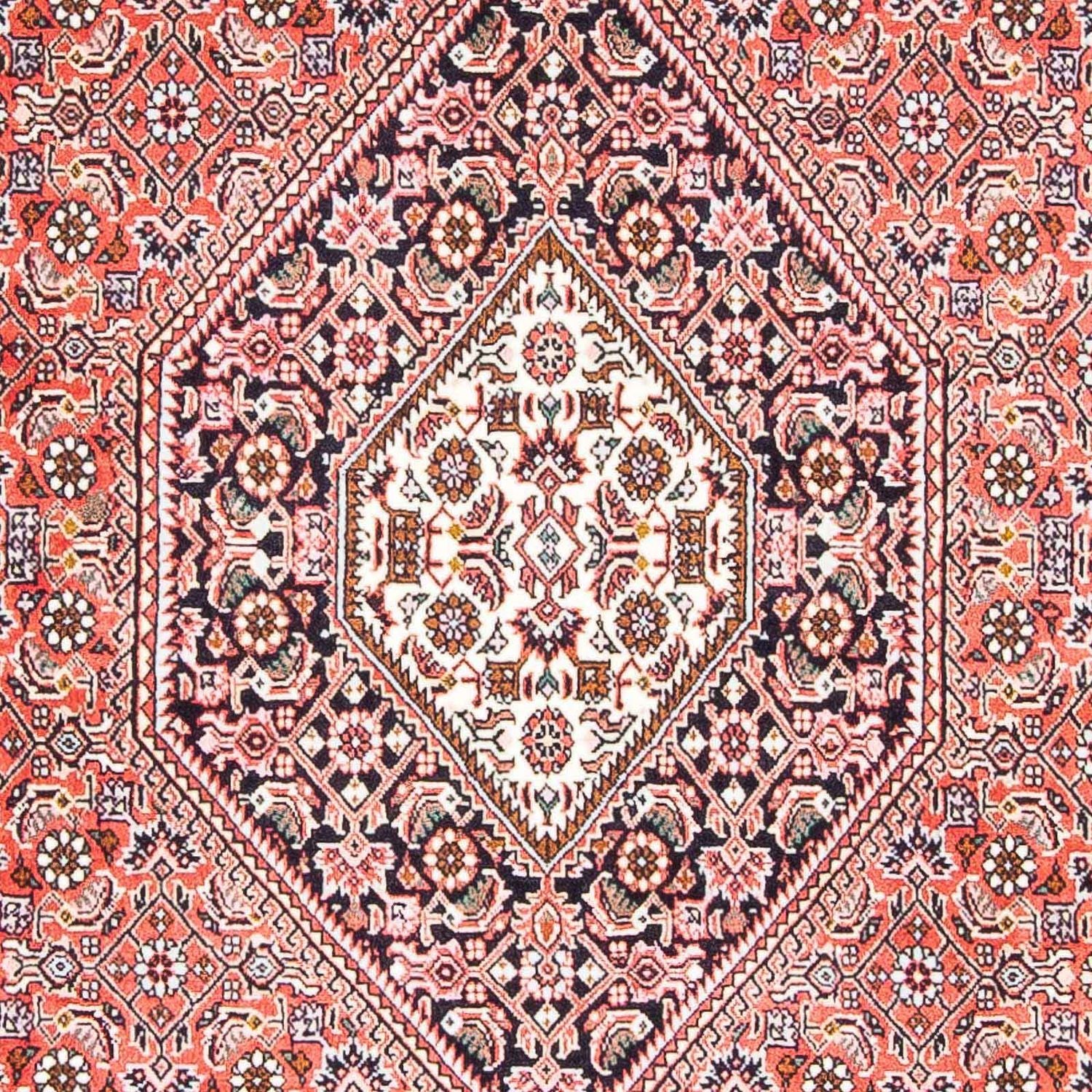 Tapis persan - Bidjar - 168 x 109 cm - saumon