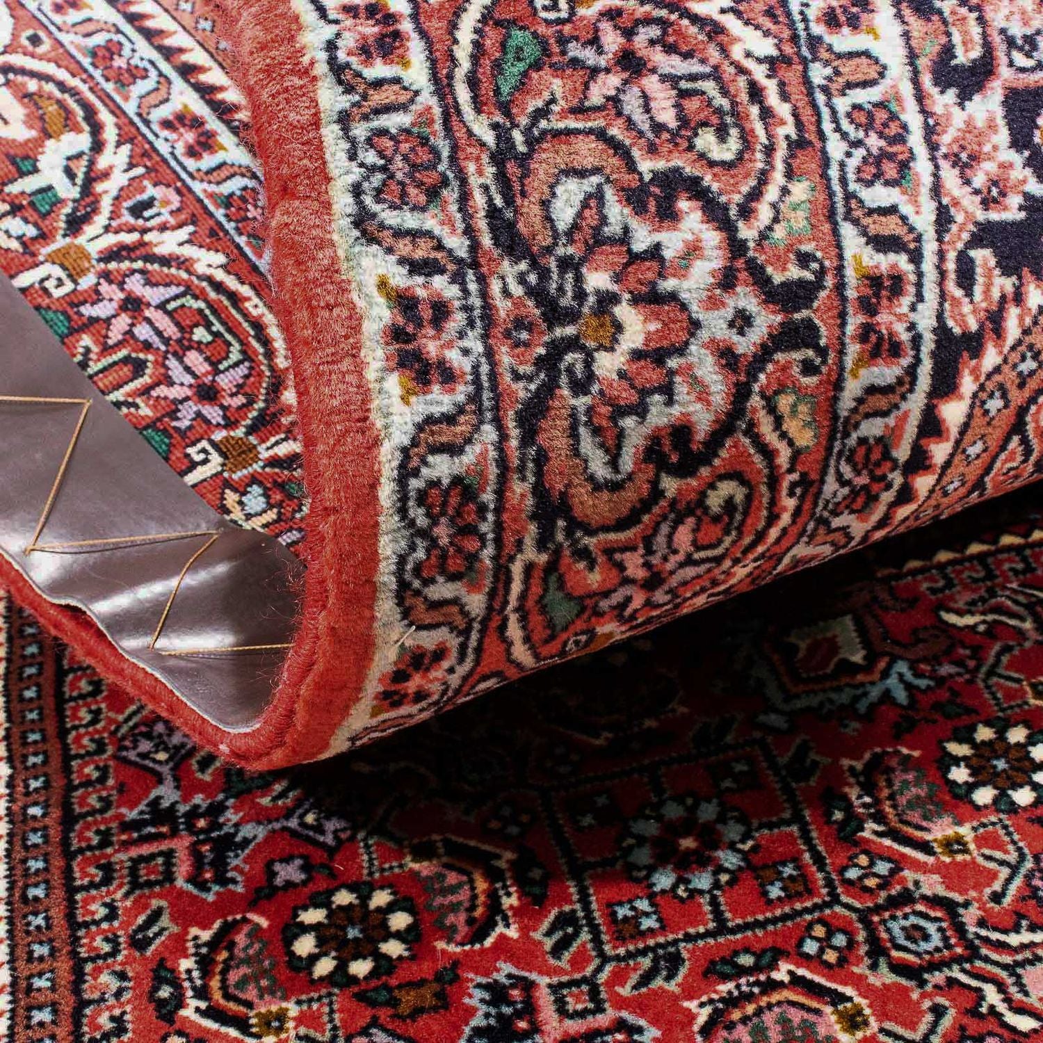 Tapis persan - Bidjar - 168 x 109 cm - saumon