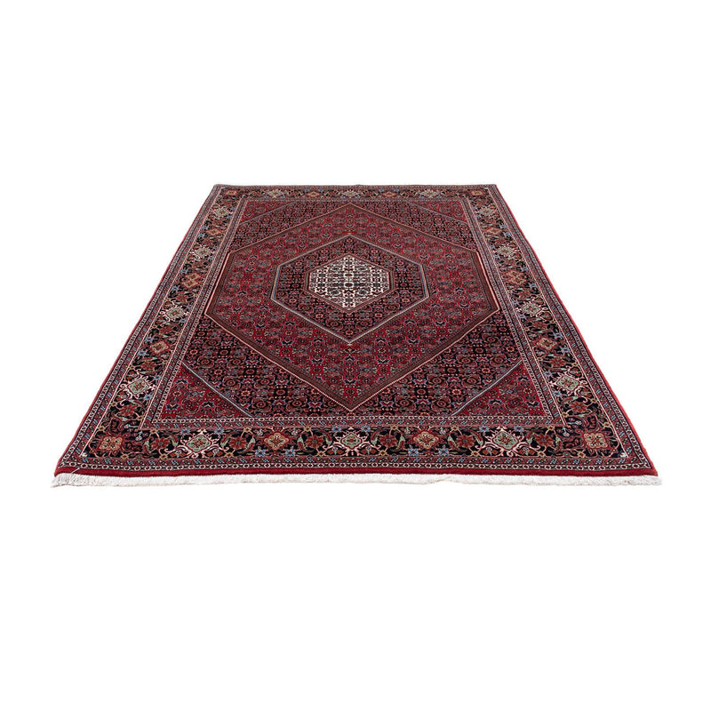 Tapis persan - Bidjar - 202 x 150 cm - rouge clair