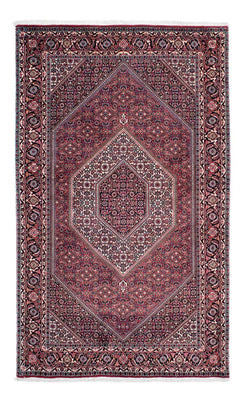 Tapis persan - Bidjar - 205 x 128 cm - rouge clair