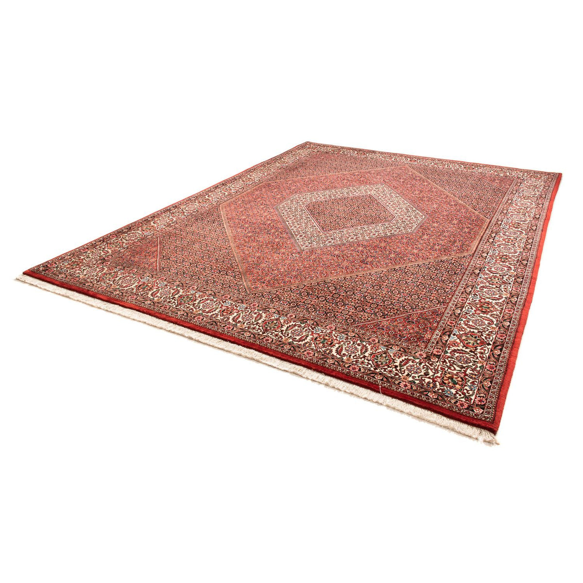 Tapis persan - Bidjar - 345 x 252 cm - rouge