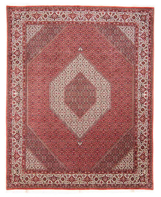 Tapis persan - Bidjar - 312 x 256 cm - rouge clair
