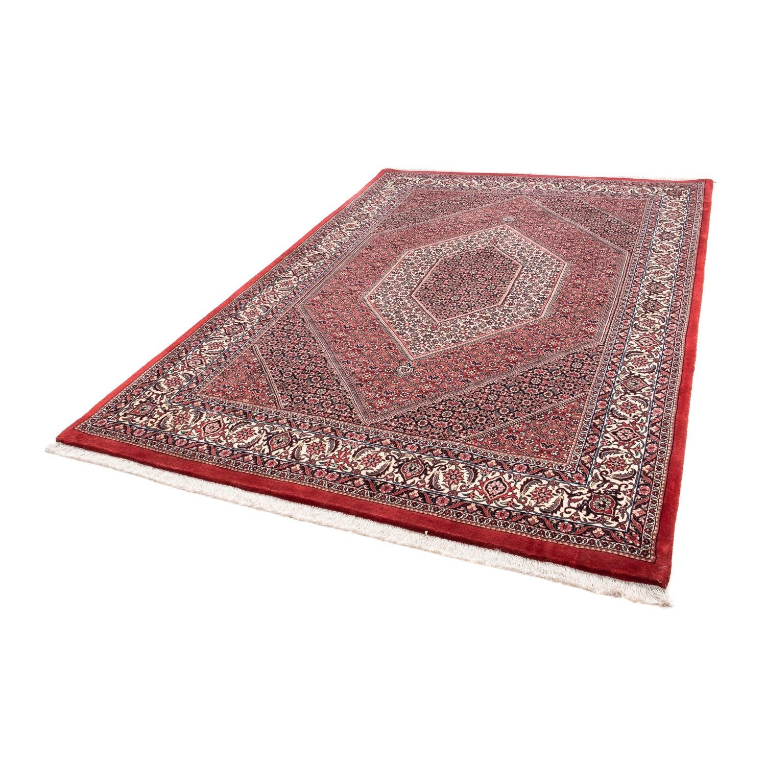 Tapis persan - Bidjar - 250 x 171 cm - rouge foncé