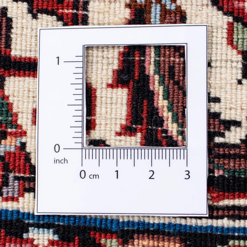 Tapis persan - Bidjar - 250 x 171 cm - rouge foncé