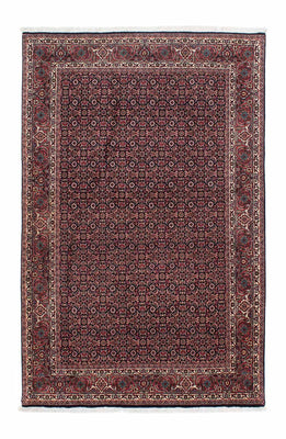 Tapis persan - Bidjar - 182 x 108 cm - bleu foncé