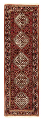 Tapis de couloir Tapis persan - Bidjar - 304 x 81 cm - multicolore