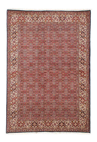 Tapis persan - Bidjar - 245 x 170 cm - rouge clair