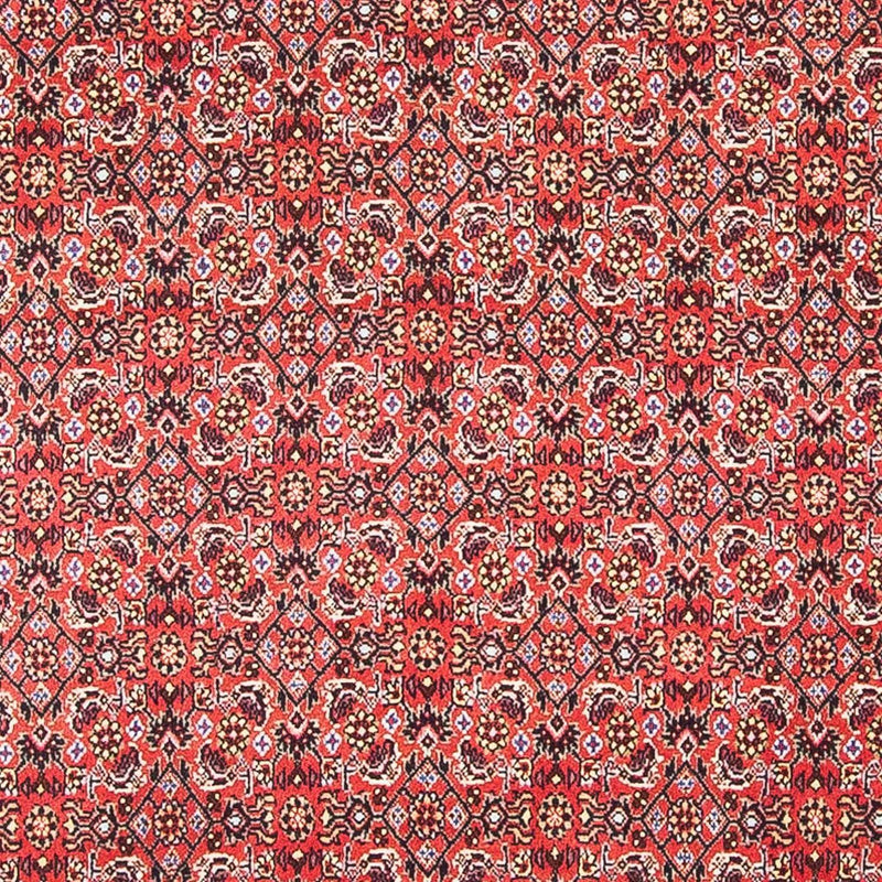 Tapis persan - Bidjar carré  - 105 x 101 cm - rouge