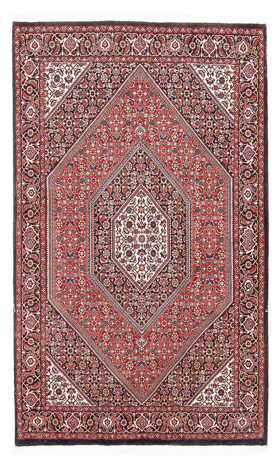 Tapis persan - Bidjar - 173 x 110 cm - rouge clair